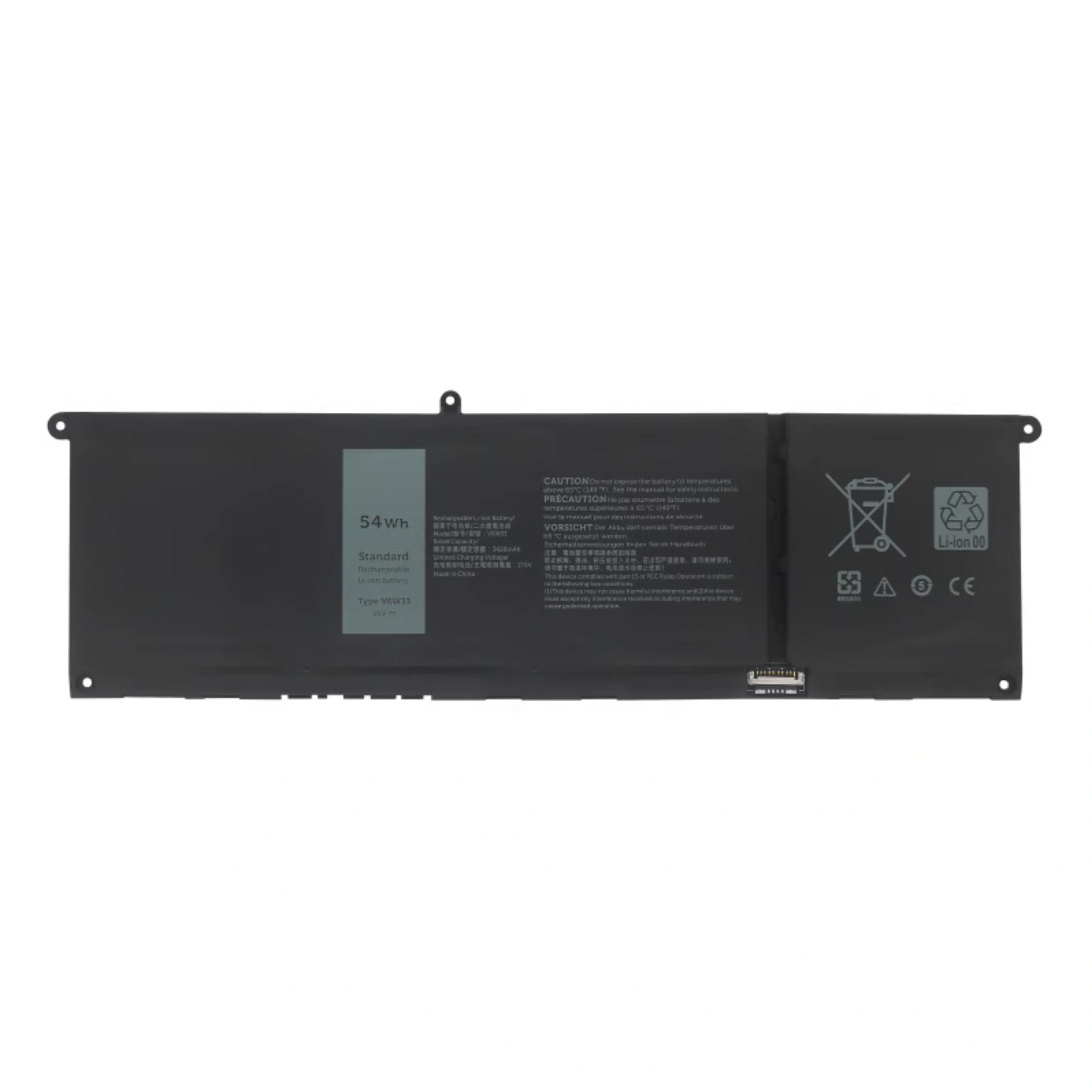 

Аккумулятор G91J0 54 Втч V6W33 latitude 3320 3430 3520 3530 V6W33 P144G