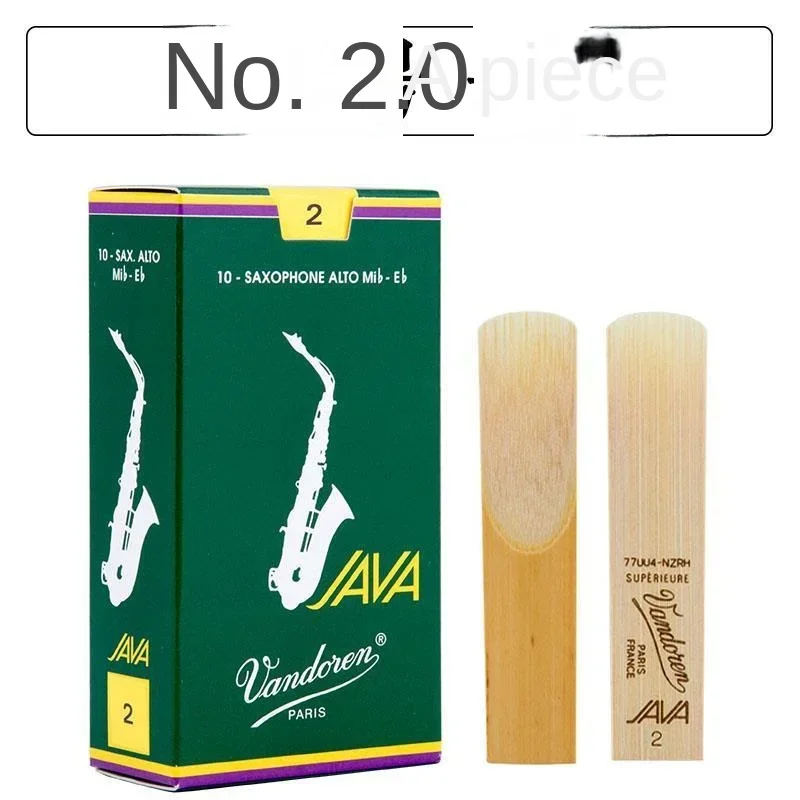 Трость для альт-саксофона Bendlin Box JAVA E-flat 2 5 French Vandoren Pop Jazz коробка из 10 шт.