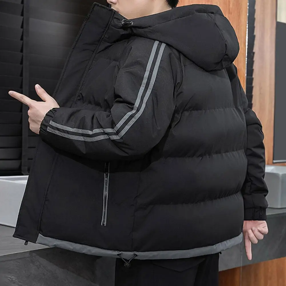 Мужская однотонная куртка с капюшоном цвет в ассортименте