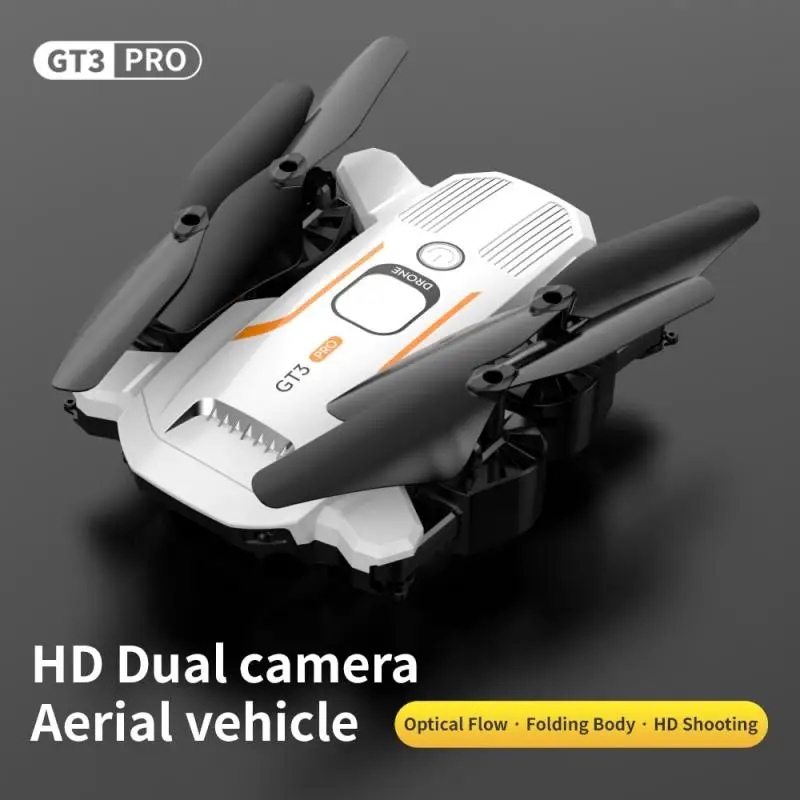 

KBDFA GT3 Mini Drone 4K Professional HD Dual Camera Optical Flow Position Aerial Photography RC Foldable Quadcopter WIFI FPV Toy