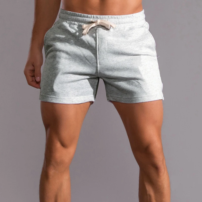 

szorty jakości moda krótkie spodnie mężczyźni boczne kieszenie Zip zewnątrz szorty do biegania mężczyzn