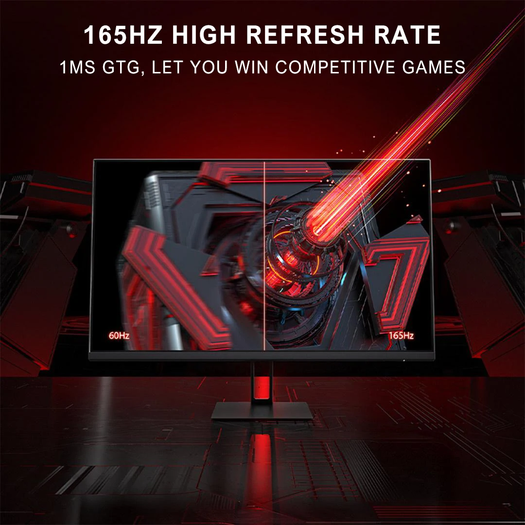 Монитор Xiaomi Redmi Gaming G27 IPS 8 бит глубина цвета 1 мс 165 Гц скорость освежения