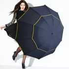 Большой зонтик Xiaomi 130 см, высокое качество, мужской, женский, ветрозащитный, большой зонтик от солнца 3, складной большой зонтик, открытый зонтик