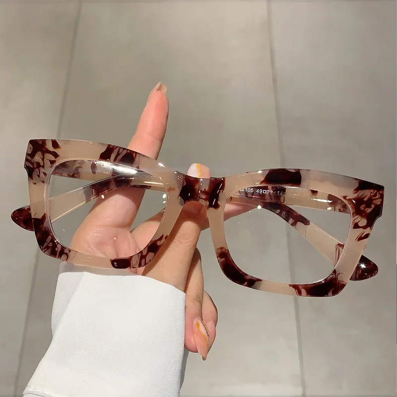 Винтажные квадратные очки с защитой от синего света для женщин и мужчин