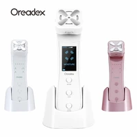 oreadex mini hifu facial machine rf tightening ems microcurrent for eye facial tightening whitening anti wrinkle face massager
