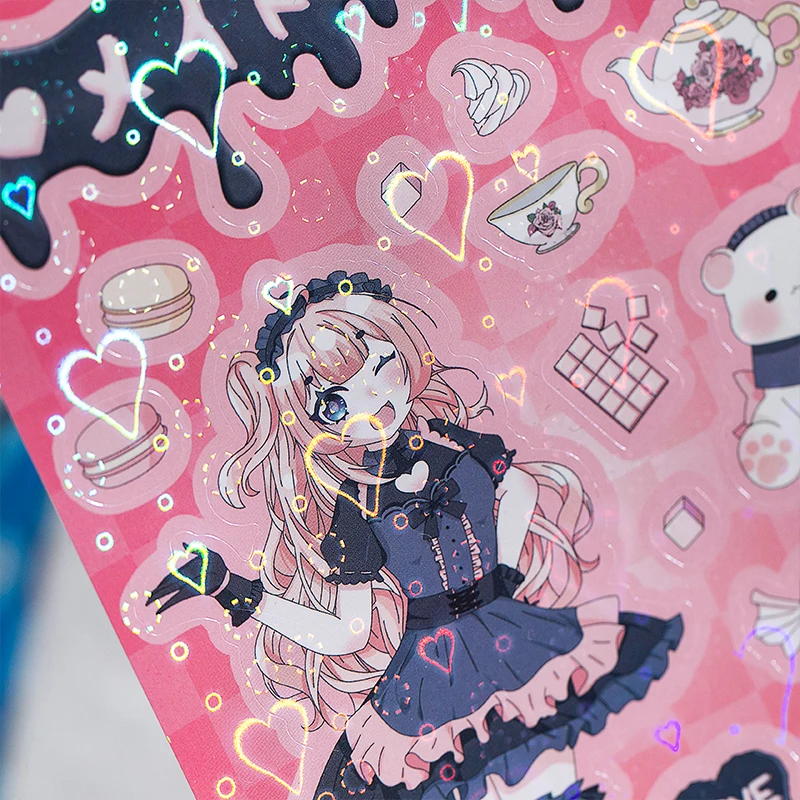 

Милые ярлыки для канцелярских принадлежностей в японском стиле, материал для коллажей, эстетичный телефон, ноутбук, скрапбукинг, школьные п...