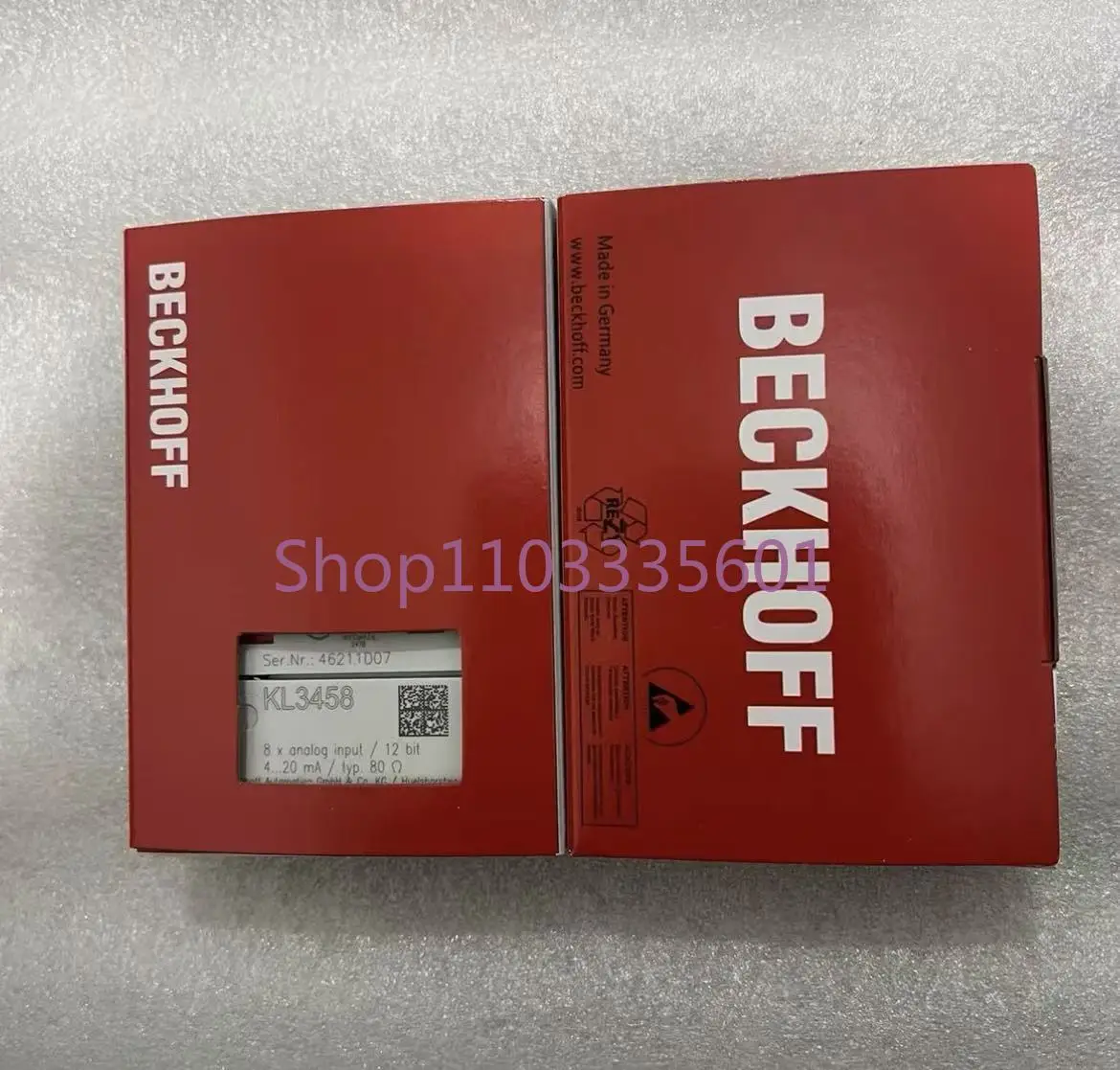 Фото Новый оригинальный модуль BECKHOFF KL3458 KL3408 KL3454 KL4438 KL1488 KL4424 KL1408 в наличии №3