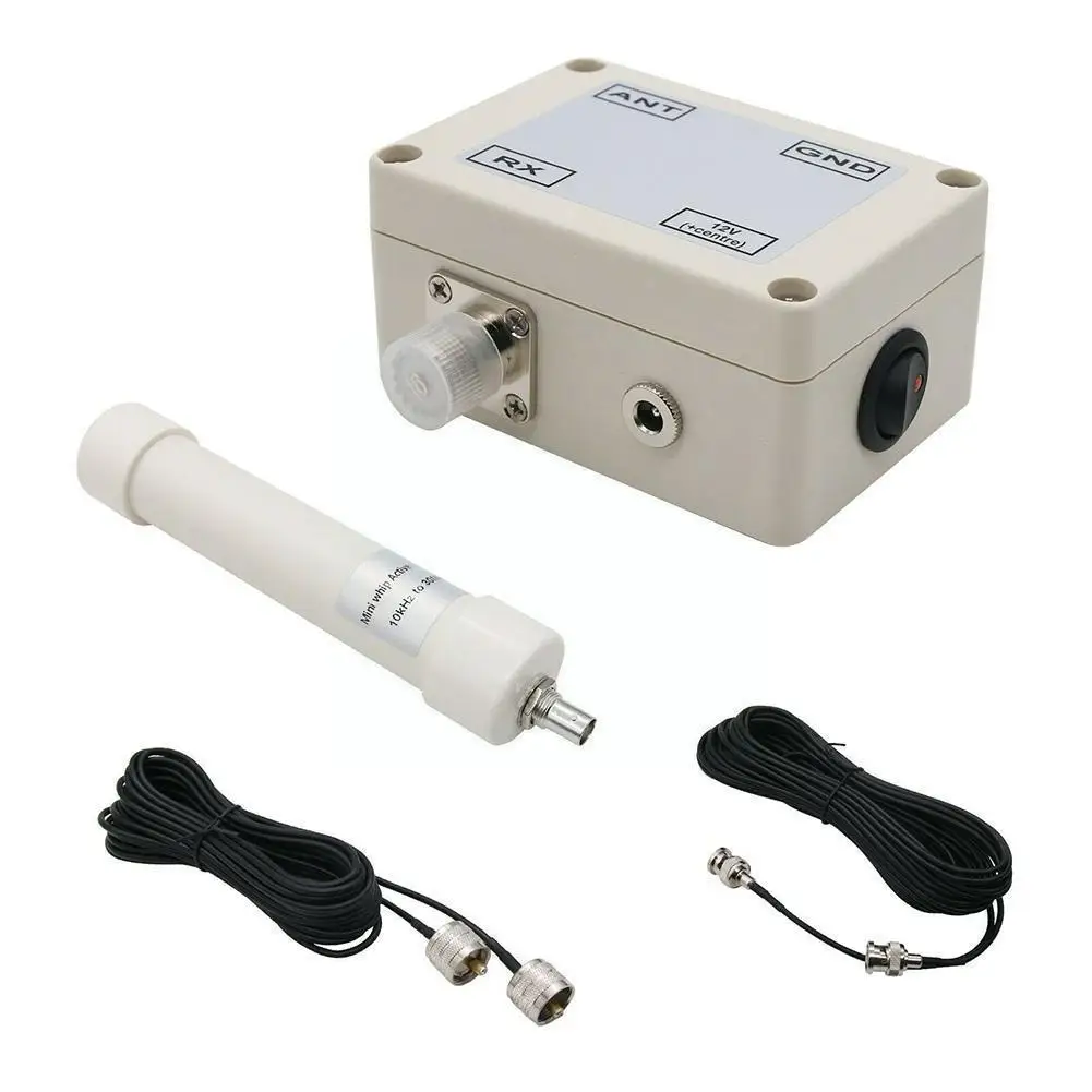 

Антенна PA0RDT SDR Miniwhip для коротких волн, портативная радиоантенна Vlf Hf Vhf, для установки в автомобиль Sdr RX 30 МГц Cabl J2S9