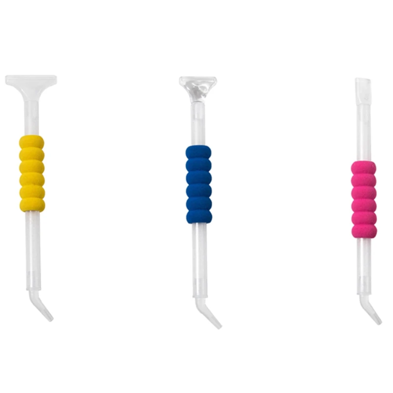 

Diamond Drawing Tool, Elbow Point Drill Pen, Non-Slip Sleeve, Random Color 3Pcs