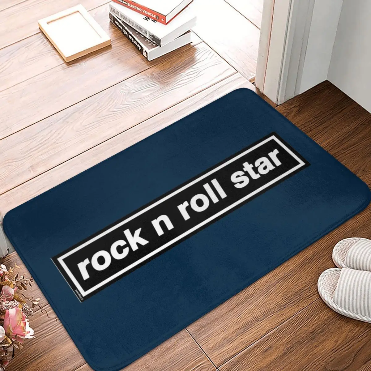 

Rock N Roll Star OASIS Band Tribute Doormat Rug carpet Mat Footpad Polyester Non-slip Corridor Kitchen Bedroom balcony toilet