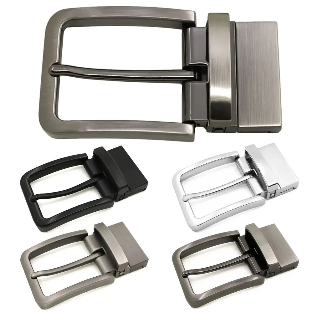 

Durable Replacement Casual Single Prong 35mm Pin Buckle Classic Belt Buckles End Bar Waistband Head