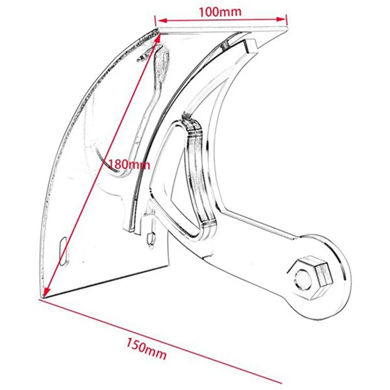 Изогнутый кронштейн номерного знака мотоцикла для Suzuki M109R M109 R 2006-2013 держатель с