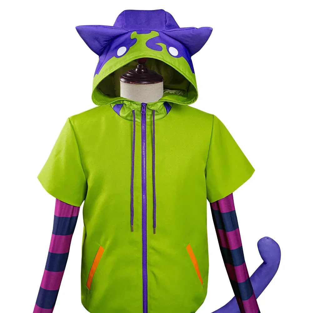 SK8 Miya Толстовки Костюм The Infinity SK 8 Костюмы для косплея Chinen Куртка Хвост Перчатки