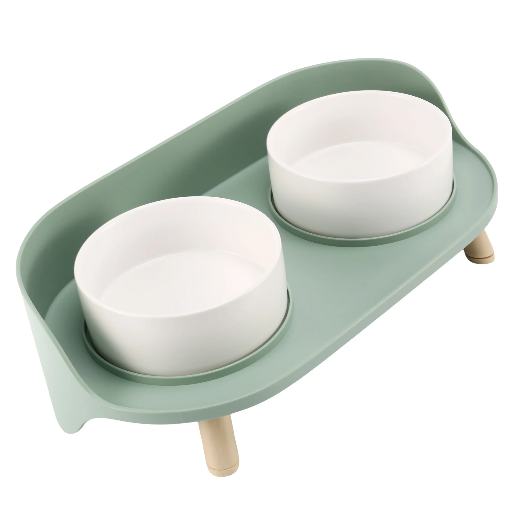 Миска для кошек кормушка миска корма собак и с фонтаном воды двойная питья