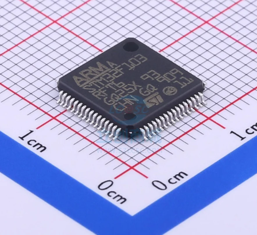 

1 шт./лот STM32F103RFT6 совершенно новый оригинальный пятнистый Стандартный микросхема ic