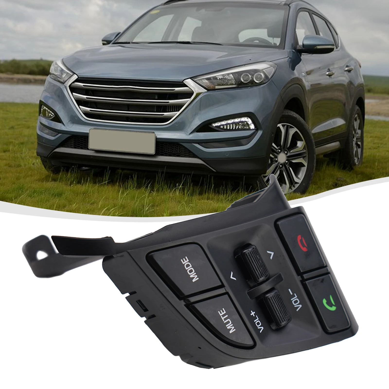 1 шт. переключатель управления для Hyundai Tucson 2016-2018 левый сменный рулевым колесом