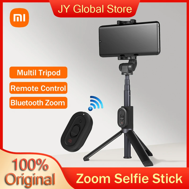 

Original Xiaomi Mi Zoom Tripod Selfie Sticks with Bluetooth Remote Foldable Extendable Monopod for iOS Android 360° Rotatable