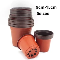 50pcs plant pot planting flower nursery starter cup grow home flowerpot gardening container with hollows garden tool