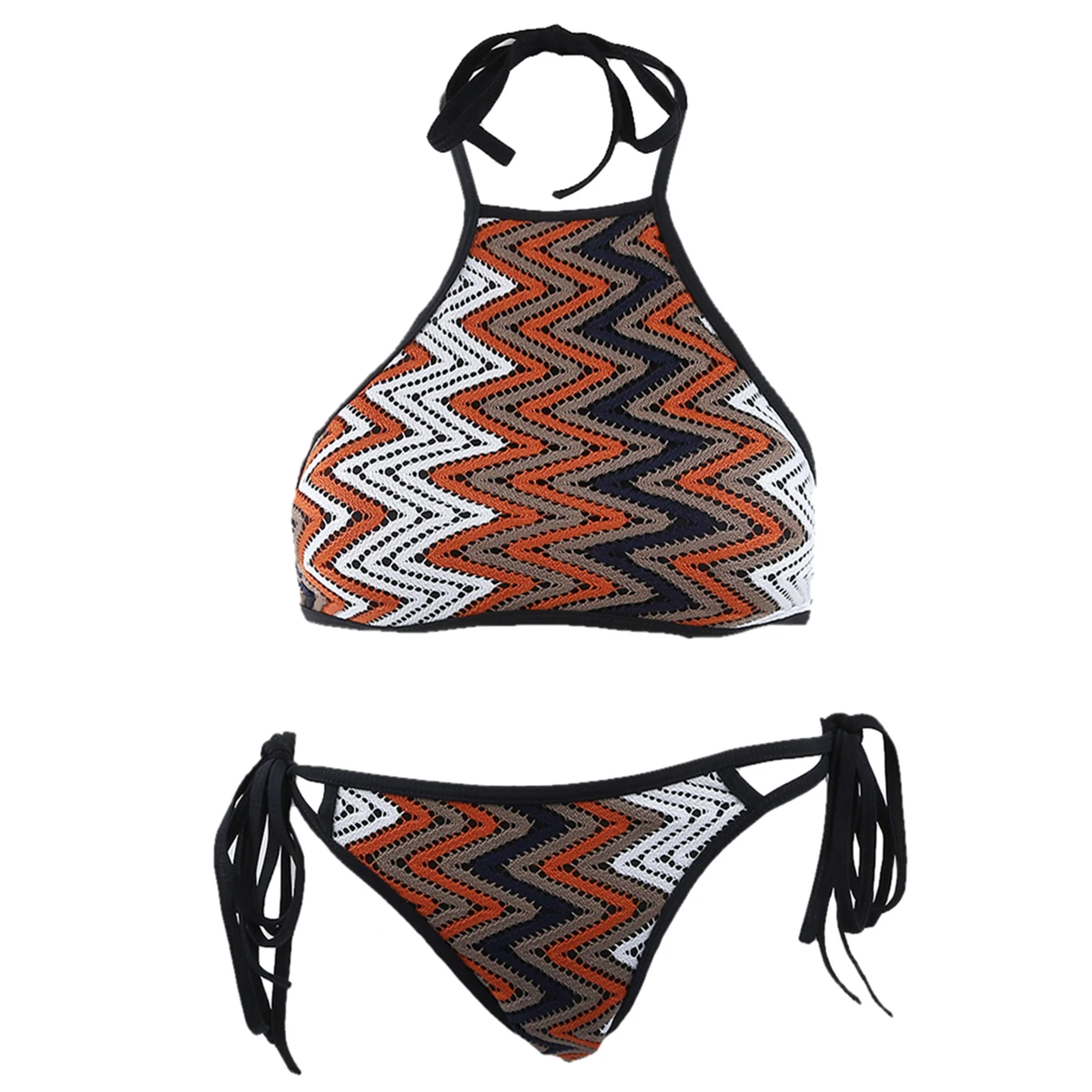 

Summer Bandage Woman Swimsuit Female Bikini Set 2 Pieces Women Bathing Suit Beachwear Sexy Swimwear