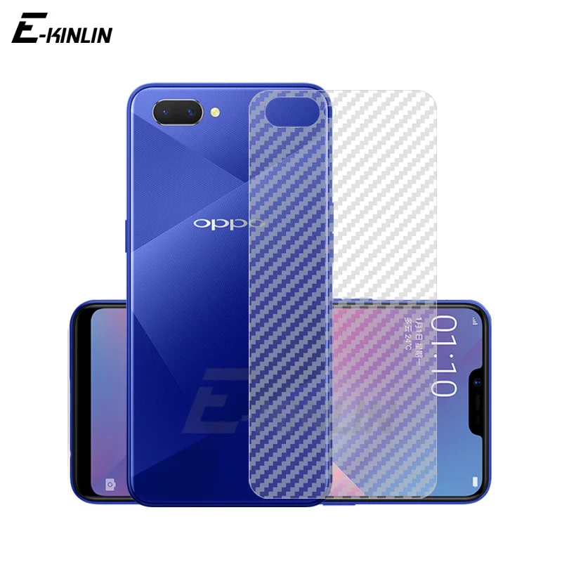 

Мягкая задняя крышка 5 шт., Защита экрана для OPPO A16 A16s A11 2019 A1k A15 A11x A15s, 3D наклейка из углеродного волокна, пленка, не стекло