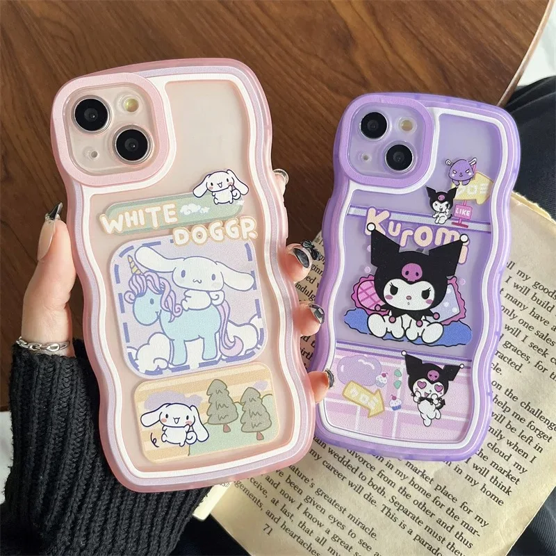 Чехол Sanrios Kuromi Cinnamoroll для Samsung J2 J5 J4 J6 J7 M23 NOTE 8 9 10 20 Ultra PRIME M14 M30 4G
