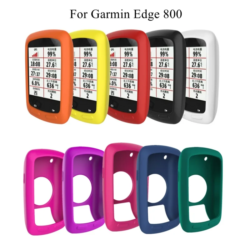 

Bike Bicycle Computer Protective Case for Garmin Edge 800/810 Silicone Cover Cycling Skin Protector for Garmin Edge 810 800