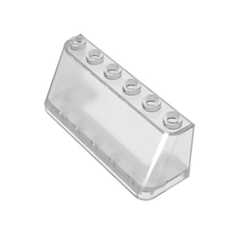 GOBRICKS Конструктор для лобового стекла 2х6х2 прозрачный