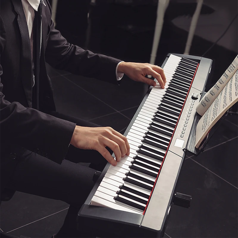 

Midi-клавиатура, электронный орган, 88 клавиш, для взрослых, электронное пианино, профессиональный спираль, электроинструмент WK50EP