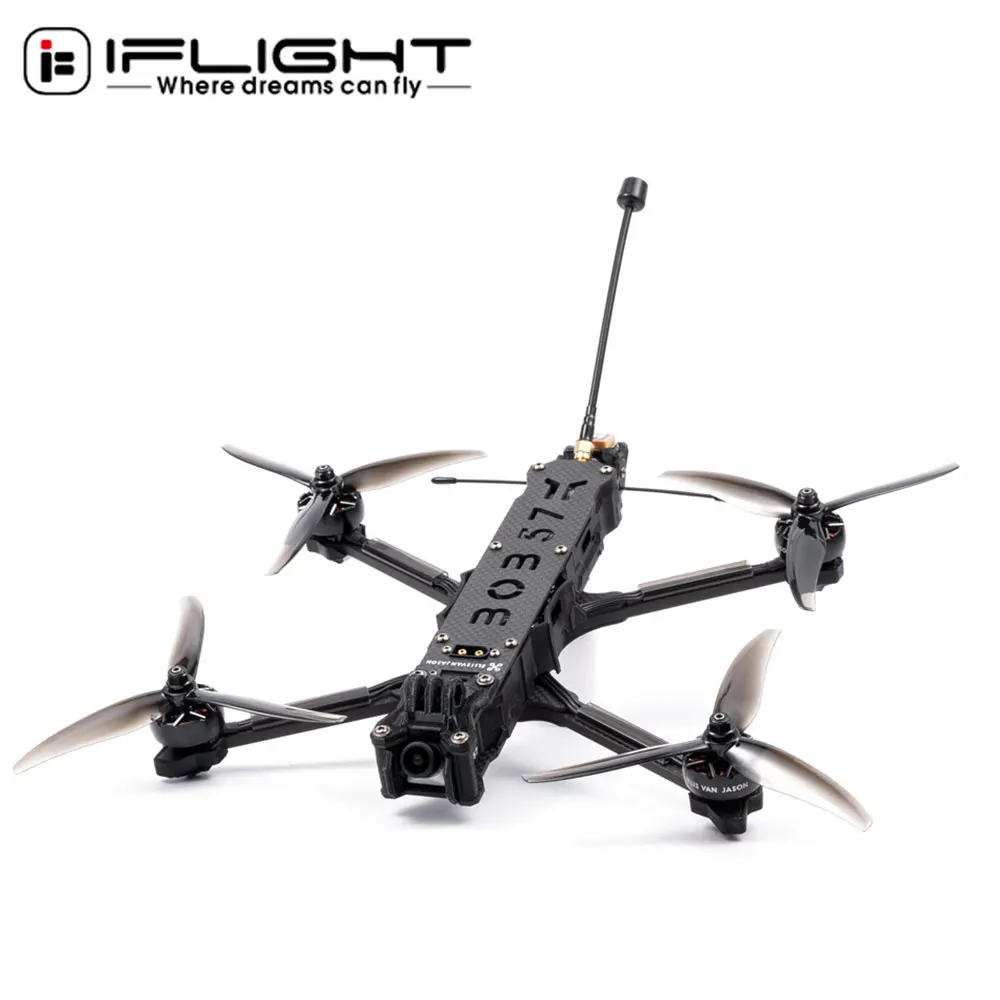 

iFlight BOB57 Cinematic LR & Freestyle 6inch 6S BNF with Nebula Pro Vista HD System for FPV Drone