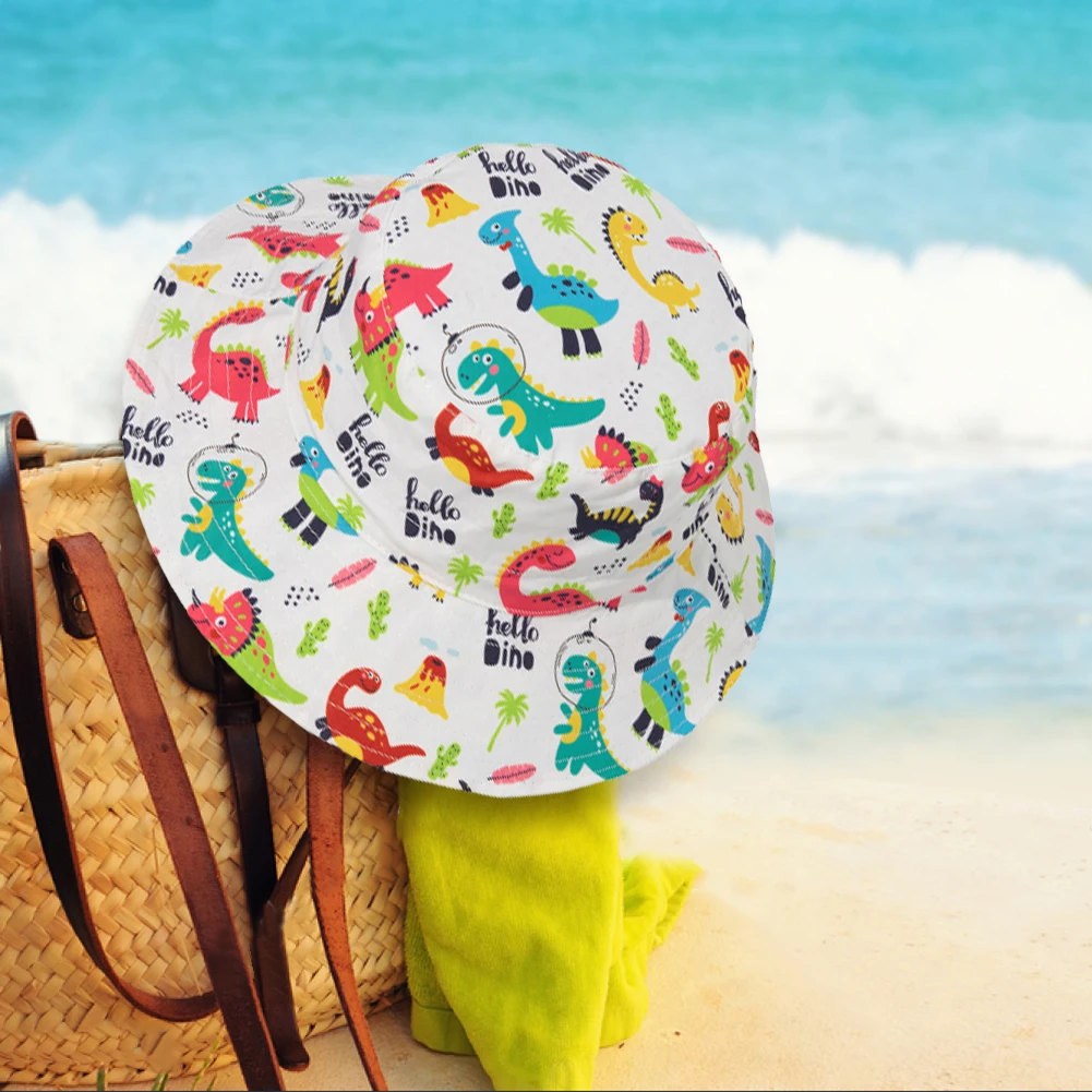 

Шляпа рыбака для мальчиков и девочек, летняя уличная шляпа от солнца, шляпа рыбака, хлопковые детские шляпы от солнца с Круглым Верхом