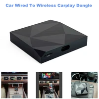car wired to wireless carplay dongle box for ios video player universal accessories high quality navigation usb