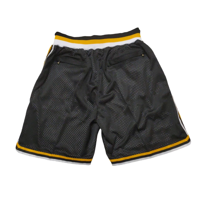 Basketball Shorts Mighty Ducks Of Anaheim Four Pockets Sewing Embroidery Sports Outdoor Beach Pants Fitness Green 2023 New