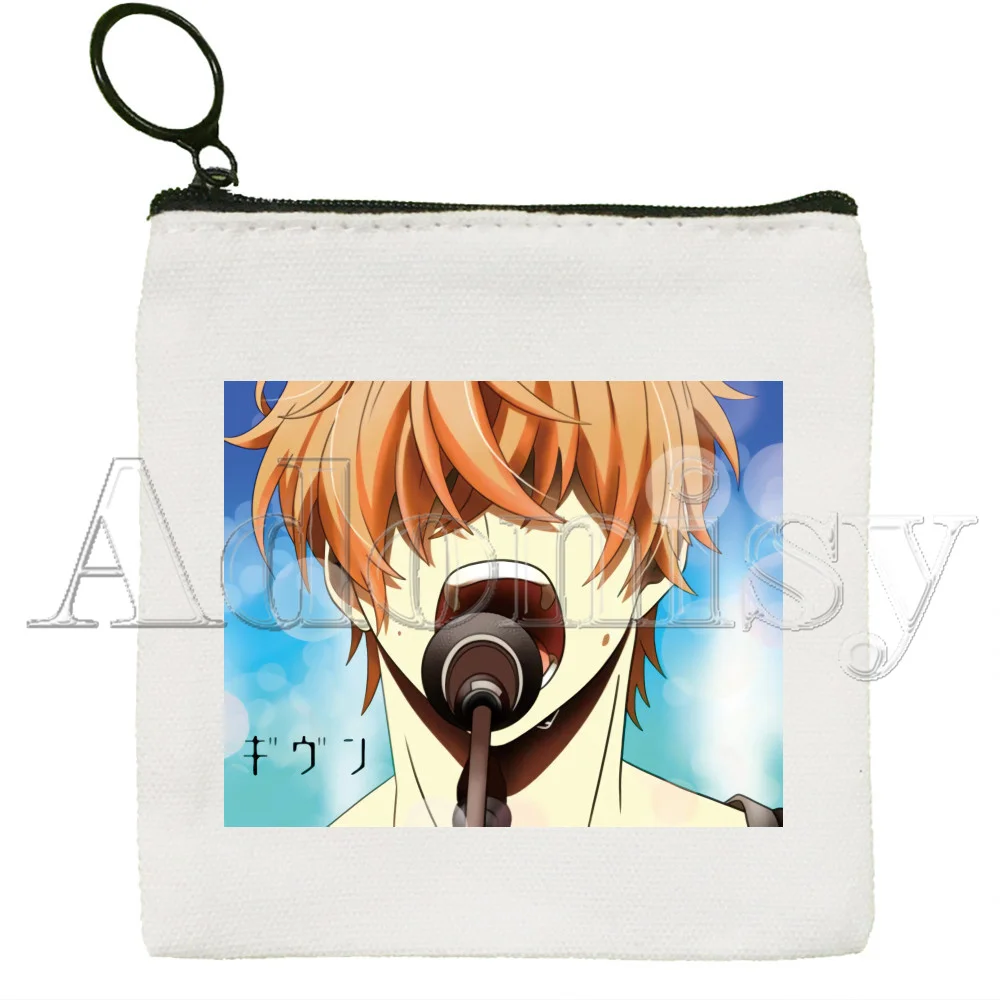 Yaoi Bl Given Yaoi Given Anime Coin Purse Teenager Boy Girl Wallet Women Men Card and Keys Holder Coin Bag