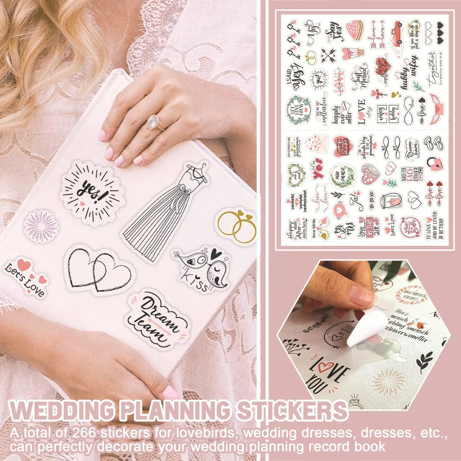 

5 наклеек s Свадебная наклейка Bliss s Водонепроницаемая Съемная Наклейка обручальный пакет листья любовь плоская наклейка эвкалипт K6M8