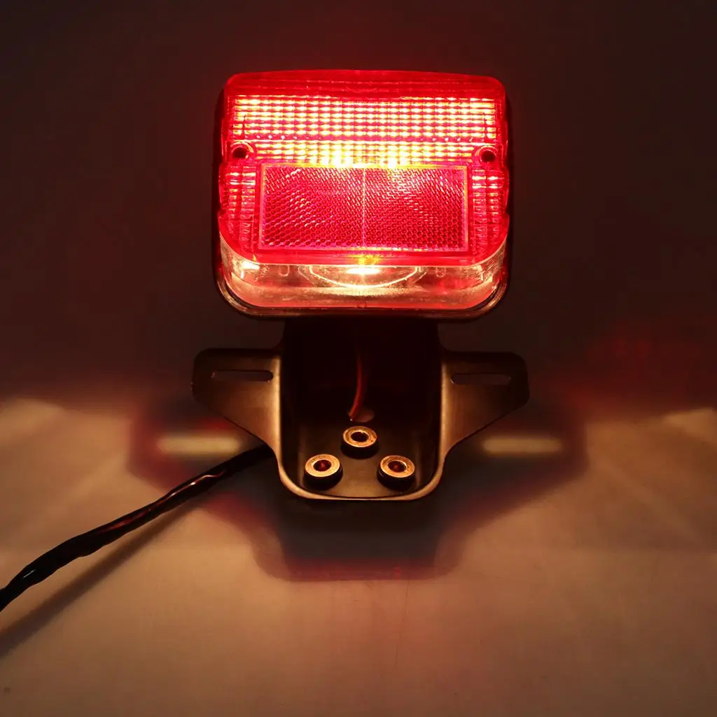 

Motorcycle Tail Light / Metal Bracket Bulb for CT70 CT 90 CG125