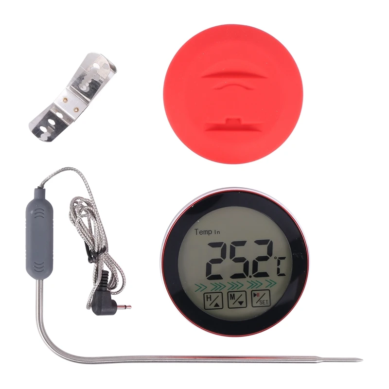 

Digital Meat Thermometer Instant Read, Cooking & Kitchen Thermometer With Backlight LCD Screen& Probe