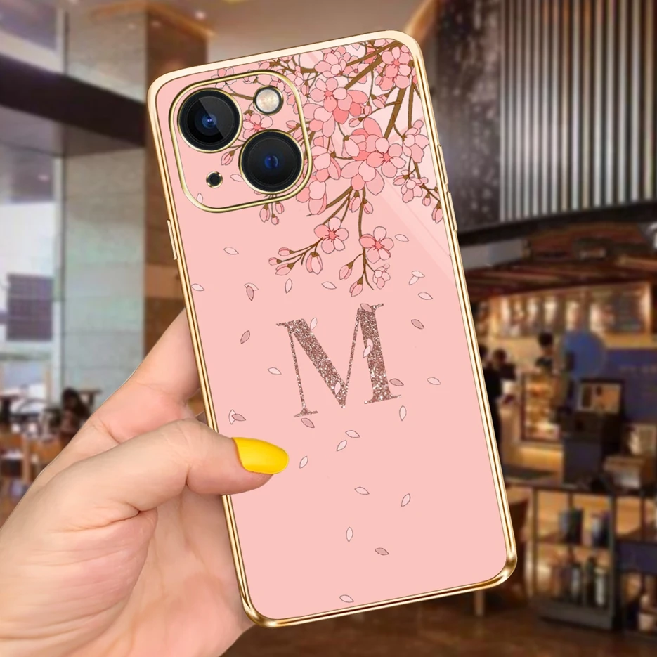 Чехол для Apple iPhone 13 Pro новый роскошный мягкий чехол с 26 буквами Max - купить по