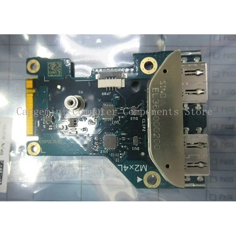 Новая плата ввода-вывода USB для Dell G15 5520 5521 G16 7620 KXF6N 0KXF6N