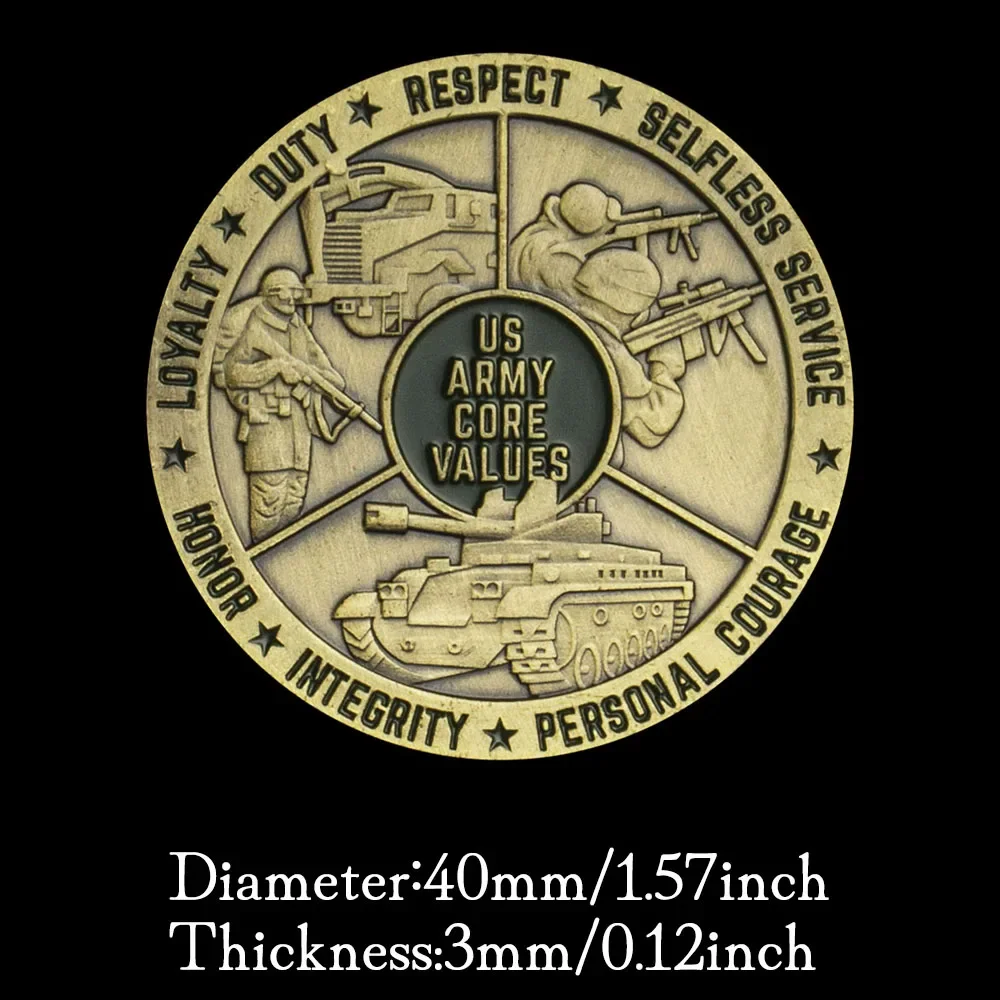 Основные значения армии США времен Второй мировой войны медное покрытие