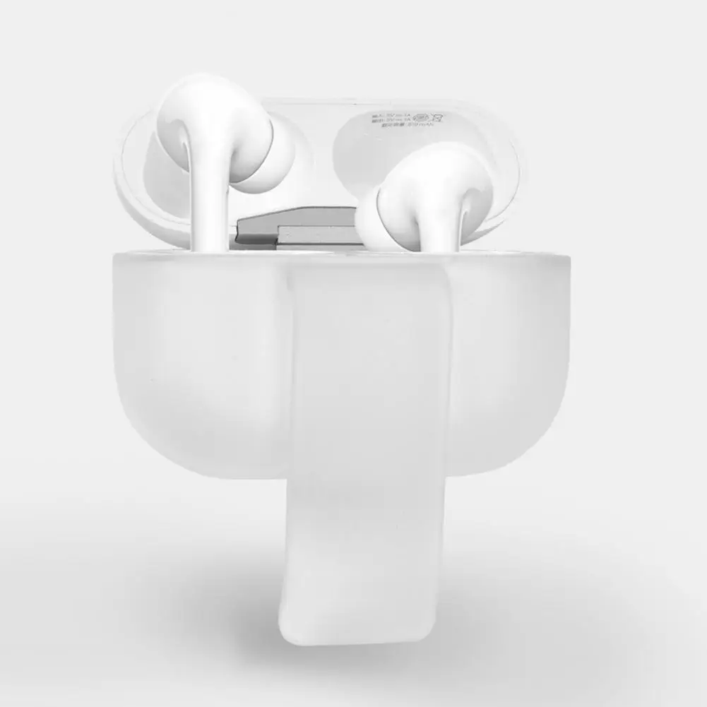 Защитный чехол для наушников износостойкий защитный с креплением на ремень AirPods -