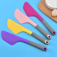 extra large silicone cream baking scraper 34cm non stick butter spatula smoother spreader heat resistant cookie pastry scraper