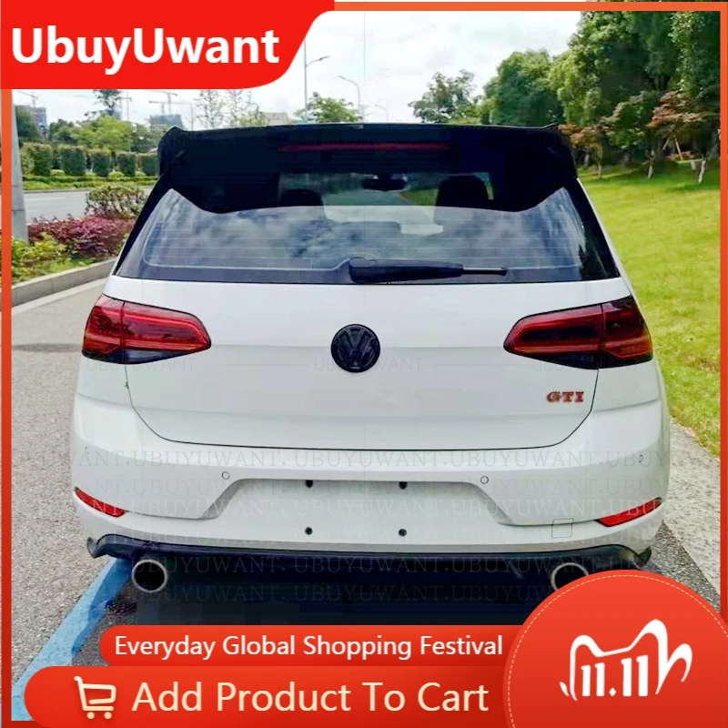 

Golf R Mk7 GTI OSIR Style Roof Wing High Quality Abs Material Aleron For VW Golf 7 Mk7 Accessories Auto Replacement Parts