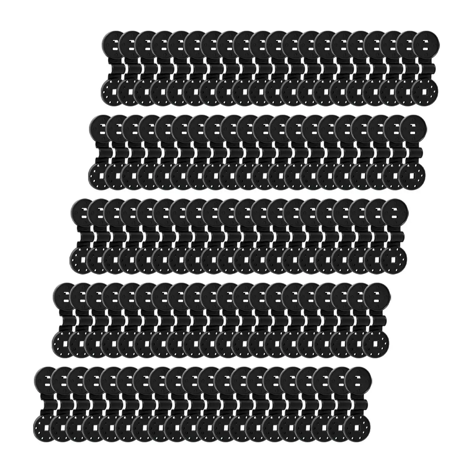 

Sun Shade Net Clips Tarp Clips, Heavy Duty Lock Grip Black Clips Windproof