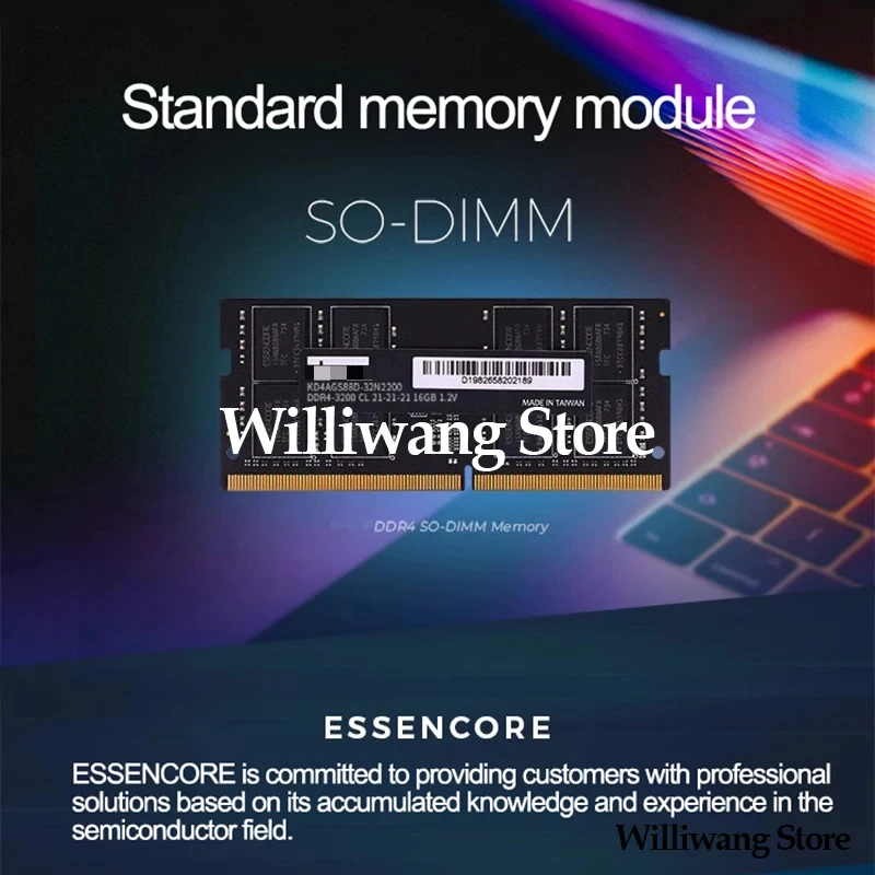 Оригинальный Блокнот памяти DDR4 SO-DIMM 8 ГБ 16 32 разгон в полосе 2666/3200 Esports CJR частицы