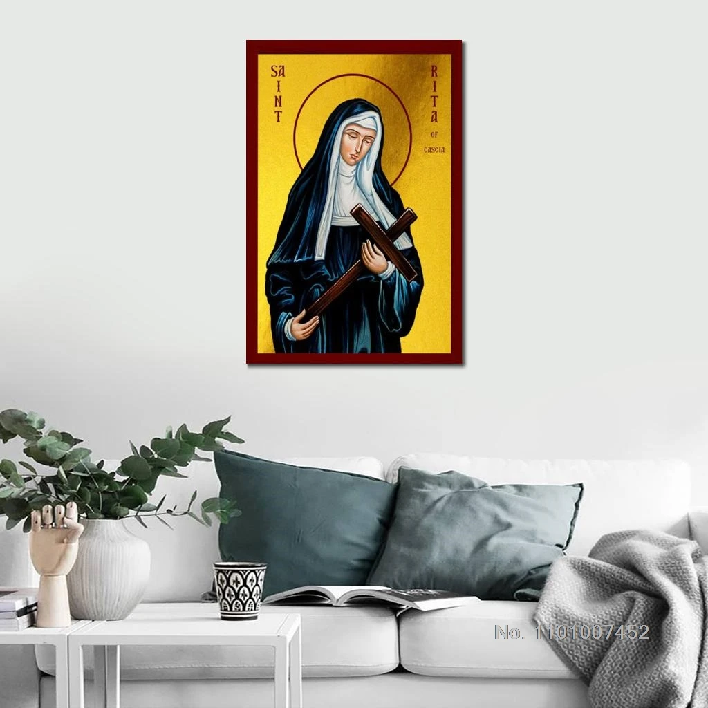 Картина на стену Святого Риты православная картина искусство религии HD печатные