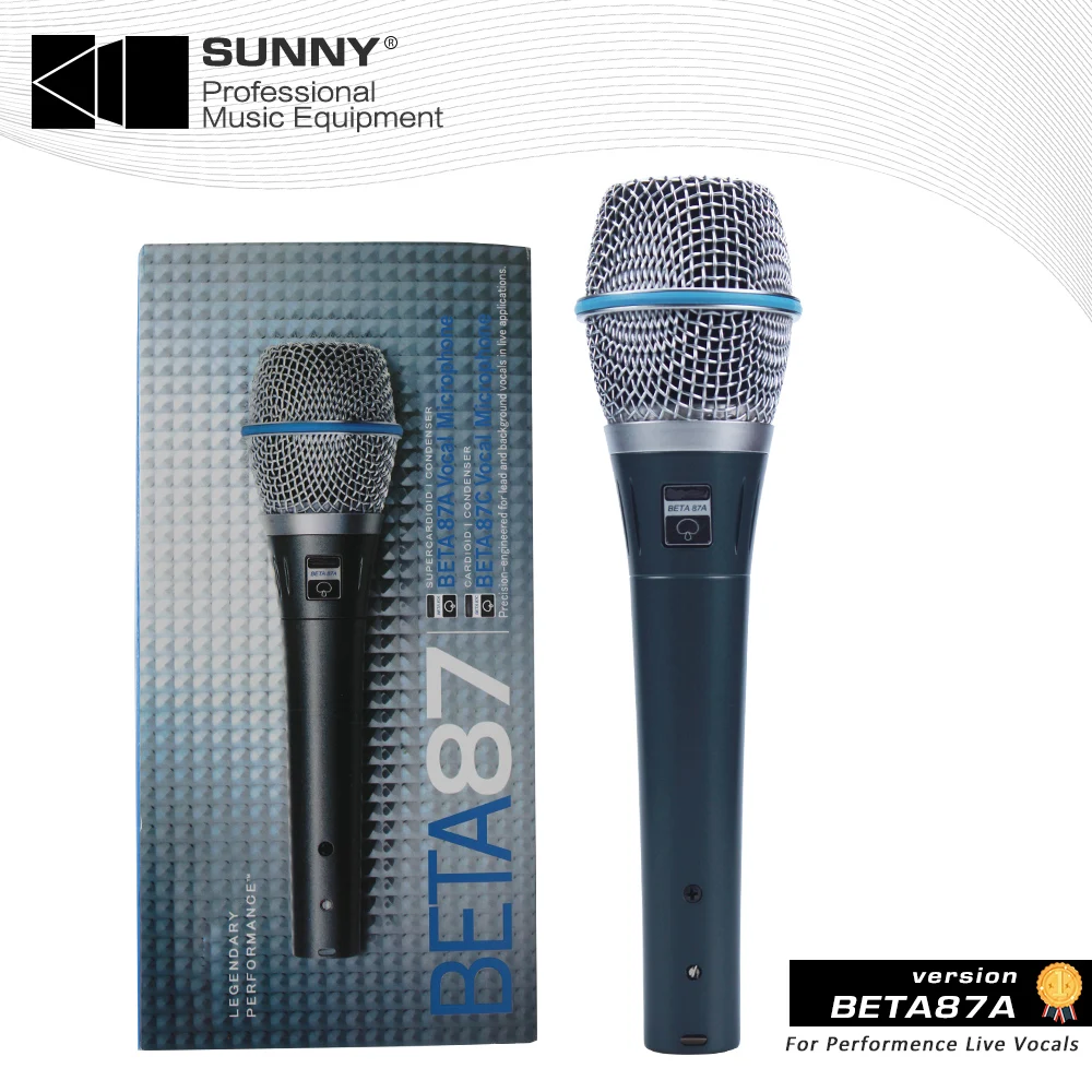 Бесплатная доставка высокое качество Beta87A Вокальный динамический супер