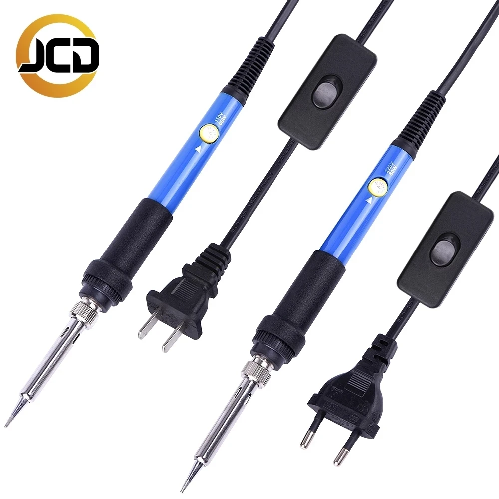 

New Soldering Iron 908 110V 220V 60W Quick Ceramic Heating Tin Desoldering Welding Machine Rework Station Professional Tool Kit