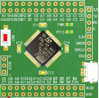 Макетная плата Stm32l151rct6 Core Board LCD St32l151 MCU System низкое энергопотребление | Инструменты