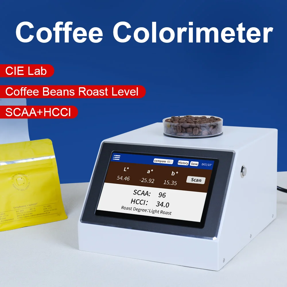 RTS LS177C D/8 Настольный колориметр Кафе HCCI SCAA Номер Agtron Кофейные зерна Кофейный для