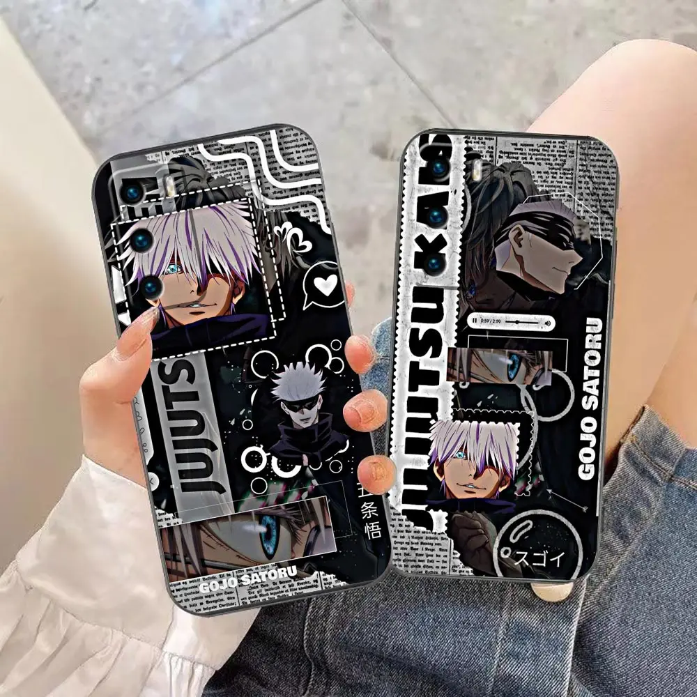 

Funda Coque Case For HUAWEI P50 P40 P30 P20 P10 P9 P8 Plus MATE 30 20 20X 10 9 8 Pro Lite Case Para GOJO Jujutsu Kaisen Merch